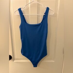 Live in the Moment tank bodysuit Blue women’s medium
